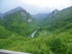 Canyon de la Tara - Vue depuis le viaduc Durdevica