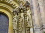 Bamberg - Détail du portail de la cathédrale